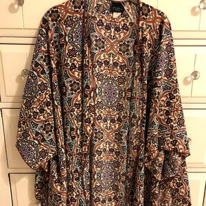 Plus size kimono